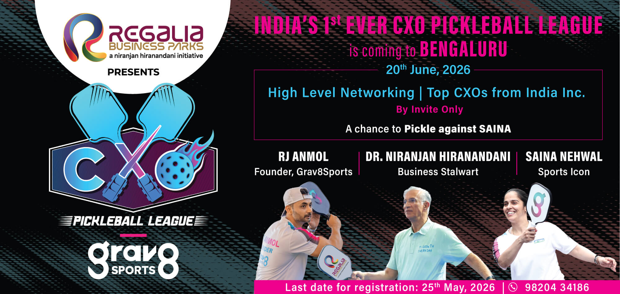 India's 1st Ever CXO Pickleball League is coming to Bangalore